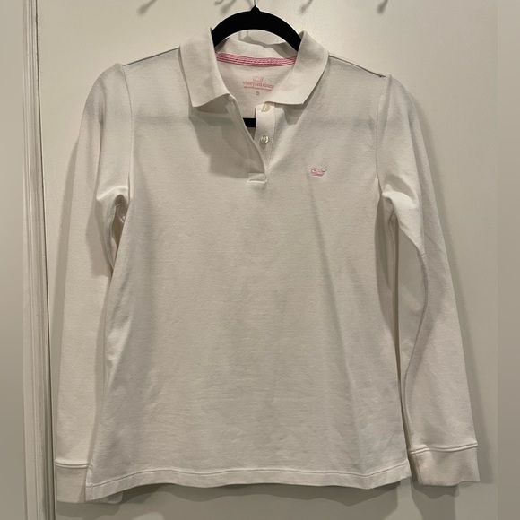 Vineyard Vines Cotton Polo youth long sleeve shirt - Picture 1 of 4
